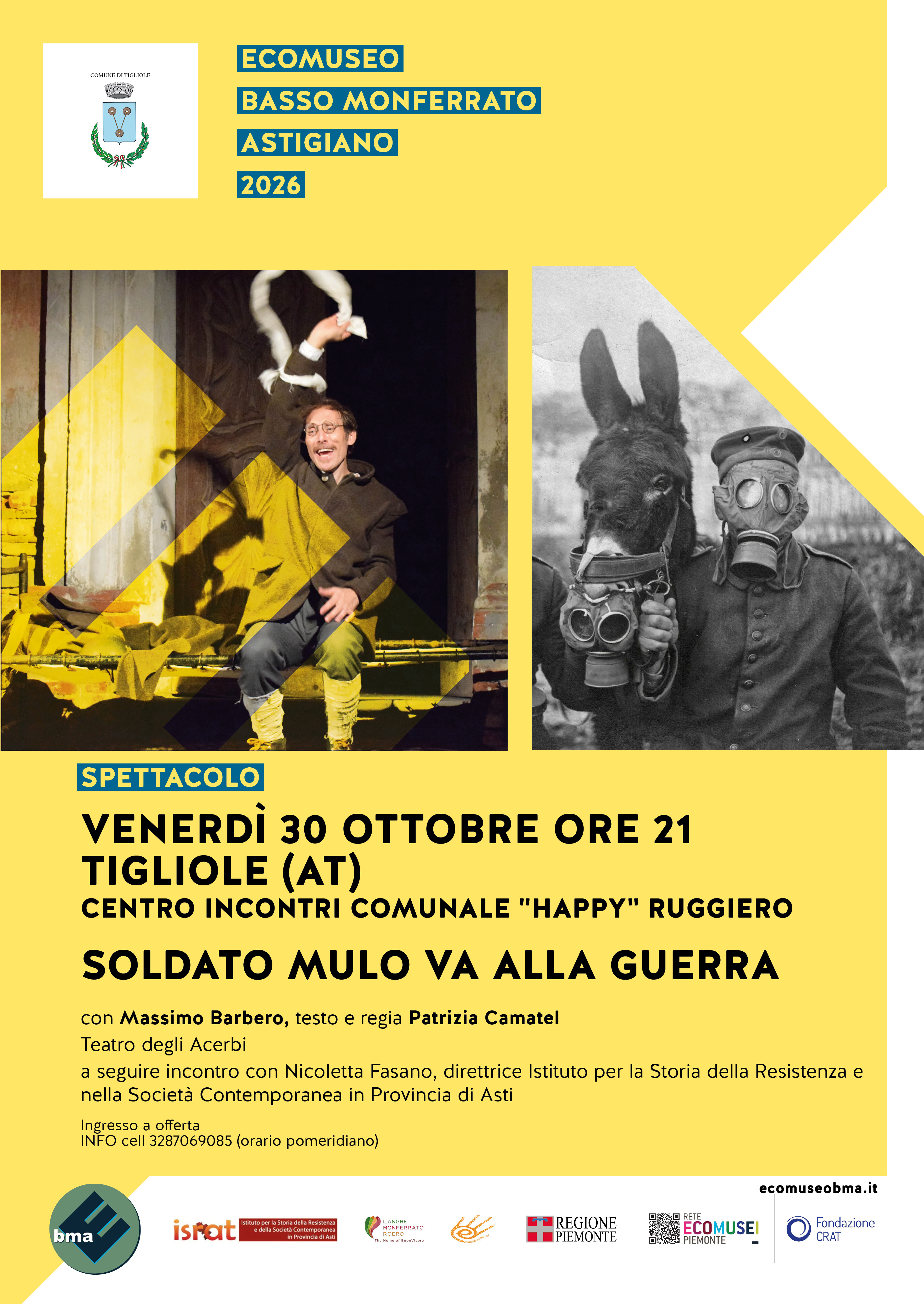 BMA 2026 Tigliole 30 ottobre