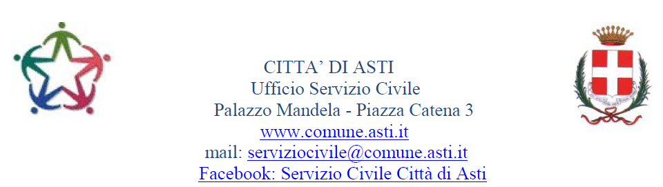 servizio civile 2019