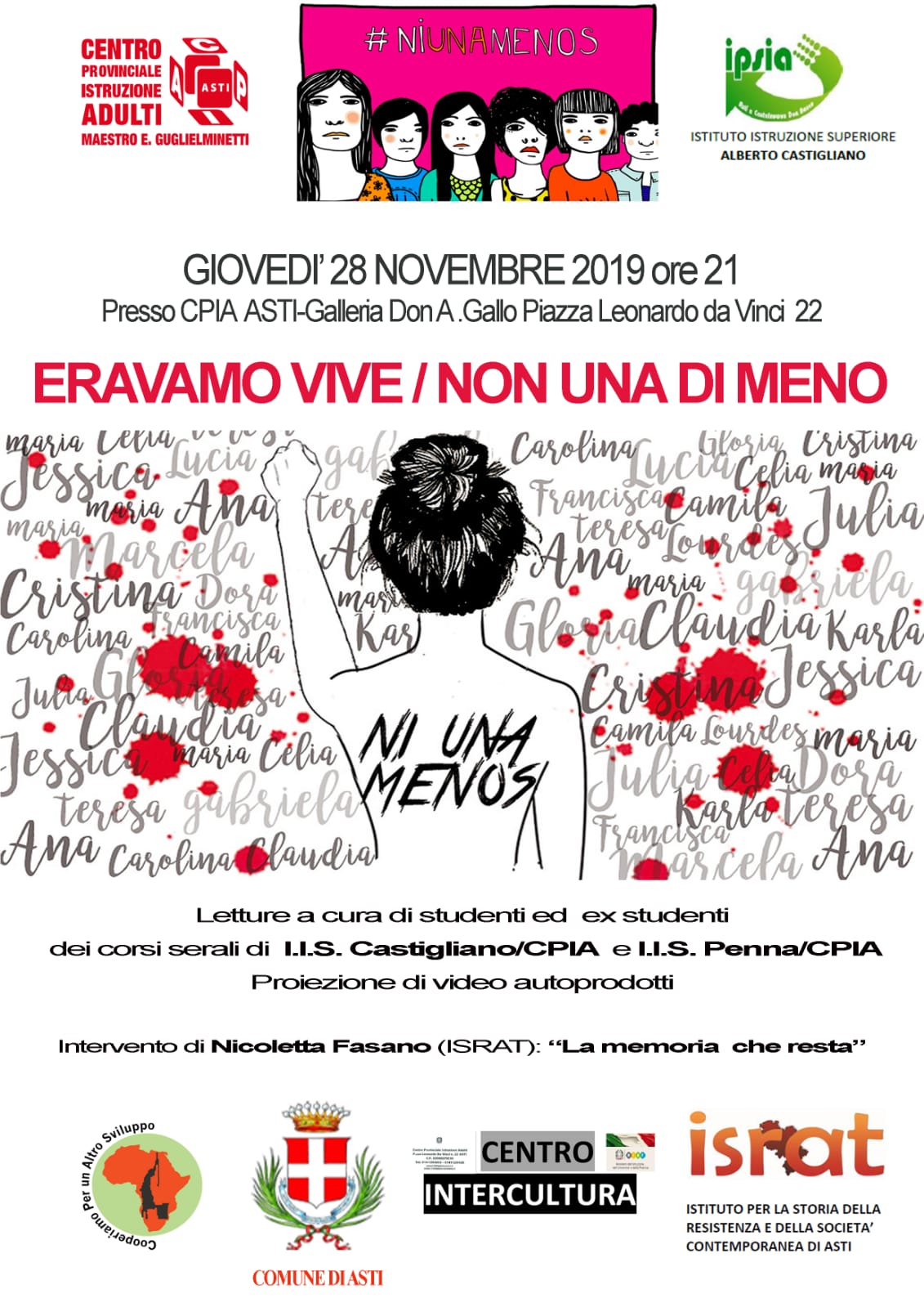 locandina gironata dedicata alle violenza sulle donne 1 1