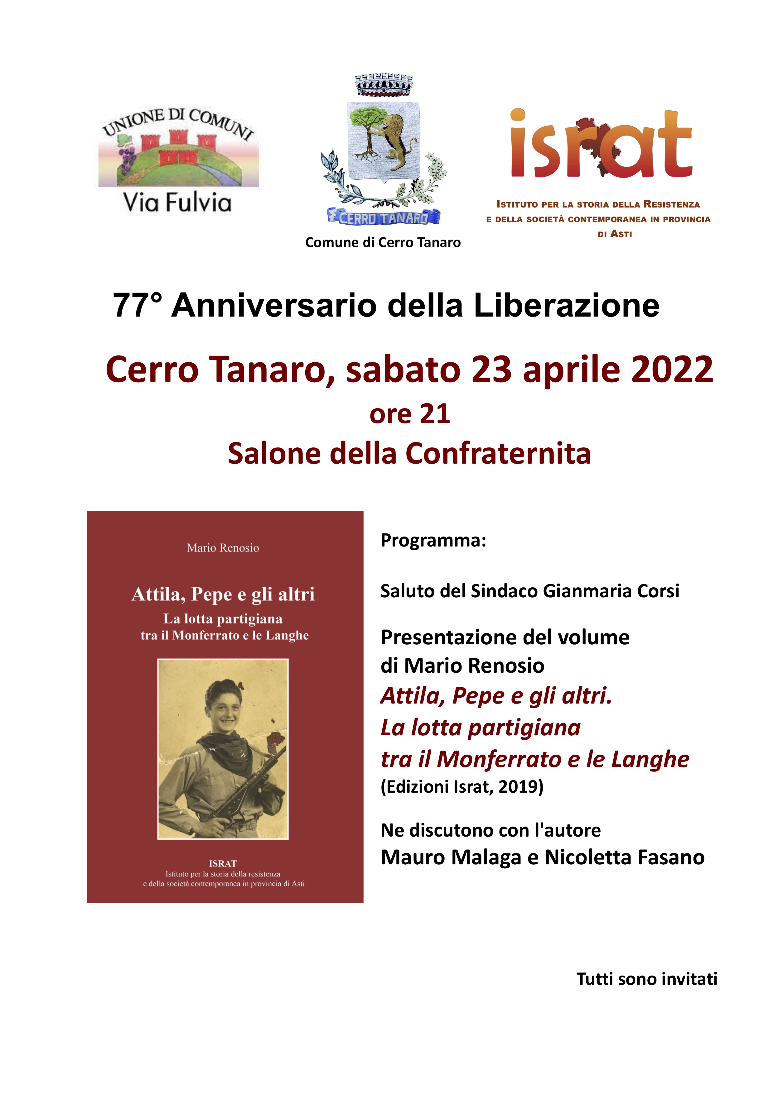 locandina 23 aprile 2022 Cerro